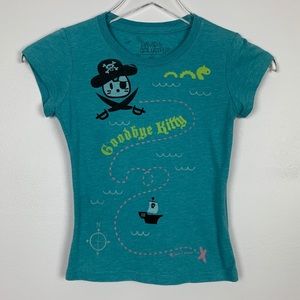 David & Goliath Goodbye Kitty Pirate sz M Girls